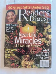 Reader's Digest December 2006 Real Life Miracles Will Smith, Marine Hero - Imagen 1 de 2