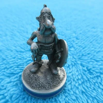 ASTERIX & OBELIX Gallier Schachfigur BAUER Krieger  Zinnfigur Zinn MAYFAIR - Bild 1 von 3