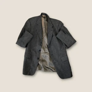 Boss Hugo Boss Kaschmir Wolle Chevron Sport Mantel Taupe Grau Hellbraun 40 L - Bild 1 von 7