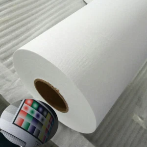 Banner de tela profesional sin rizos - parte posterior blanca - ideal para tinta a base de agua - Imagen 1 de 10