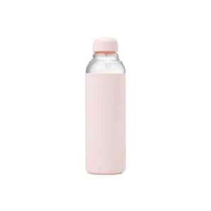 W&P Porter Glass Water Bottle in Blush Pink 20oz - New in Box - Picture 1 of 1