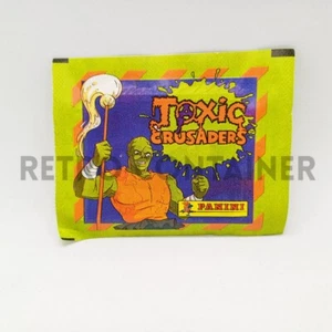 Figurine Panini TOXIC CRUSADERS 1x Sealed Booster Pack Stickers Bustina Avenger - Picture 1 of 1