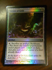 MTG Scars Of Mirrodin FOIL Throne of Geth (2010) Excellent - NM