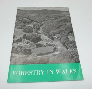 Forestry in Wales, 1970, Vintage Illustrated Forestry Commission Booklet - Picture 1 of 7