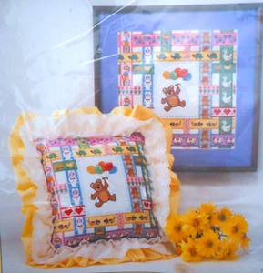 Sunset Designs gezählt Kreuzstich Set Bären Luftballons Schmetterlinge komplett 2964 - Bild 1 von 3