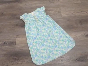 EUC Matilda Jane girls size 10 aqua azaleas dress happy and free - Picture 1 of 3