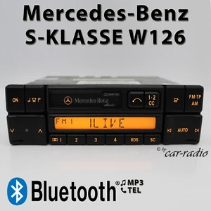 Original Mercedes W126 Radio Classic BE2010 Bluetooth Radio MP3 C126 S-Klasse CC - Bild 1 von 9