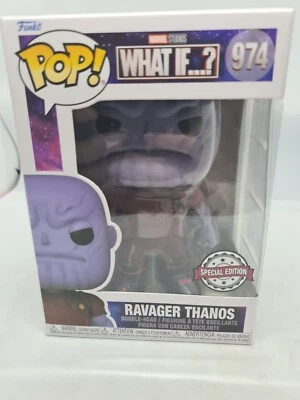 New In Box Marvel Funko Pop! Vinyl Figure Ravager Thanos - What If? - No. 974 - image 1 of 4
