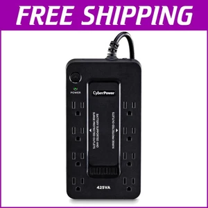 Lightweight 425VA Uninterruptible Power Supply - 3-Year Warranty Included - Picture 1 of 11