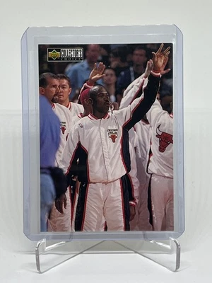 1997-98 Upper Deck Collectors Choice Michael Jordan #394 Michaels Magic Bulls - Image 1 of 2