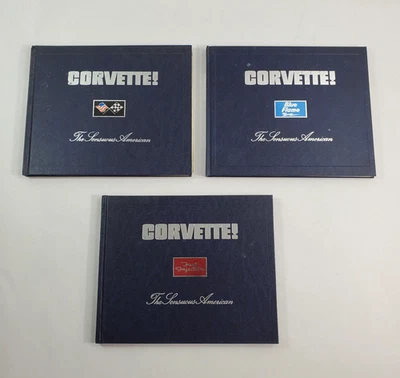 Corvette! The Sensuous American In 3 Volumes 1976-1, 1976-2, 1976-3 with Posters - Image 1 of 4