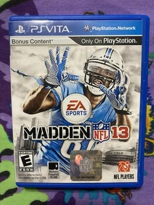Madden NFL 13 (Sony PlayStation Vita, 2012) CASE ONLY - Picture 1 of 6