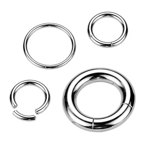 Piercing Orecchio Anello Segmento - Foto 1 di 1