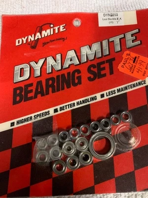 Dynamite DYN3558 Team Losi XX T Ball Bearing Set  Fits All Losi Double X Trucks - Image 1 of 4