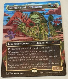 🌟 Animar, Soul of Elements (Rainbow 🌈 Foil) Secret Lair Drop FOIL MTG 🌟 - Bild 1 von 2
