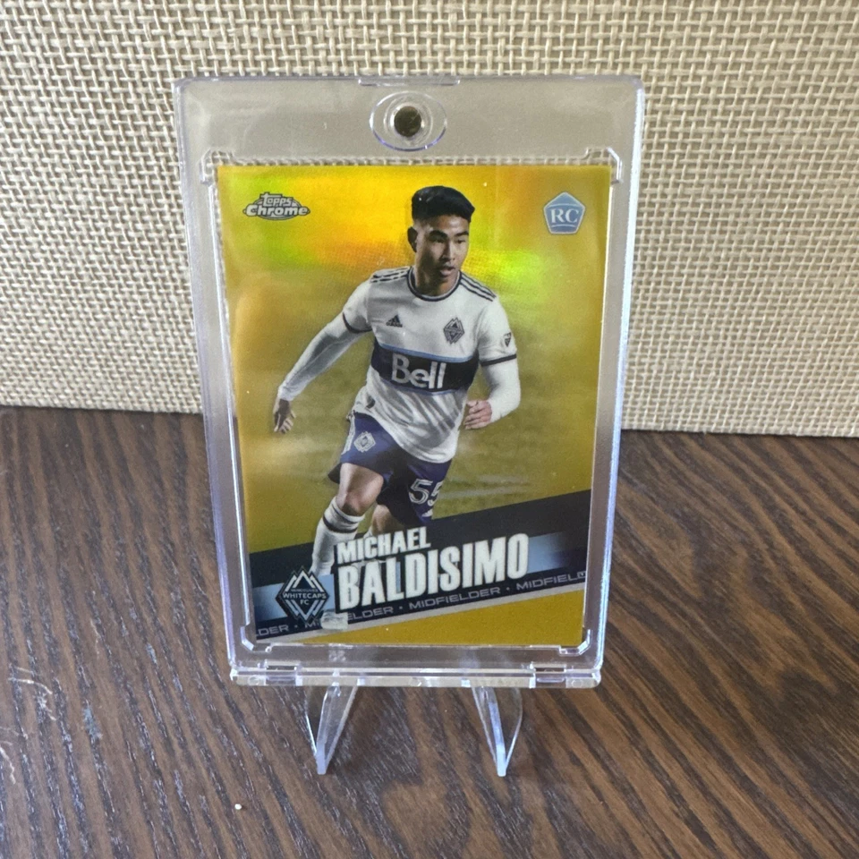 2022 Topps Chrome MLS - Michael Baldisimo #196 Gold Refractor /50 (RC) - Image 1 of 3