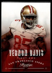 2013 Panini Prestige #173 Vernon Davis - Picture 1 of 2
