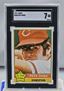 1976 Topps - Pete Rose #240 Near Mint SGC 7 - Picture 1 of 2