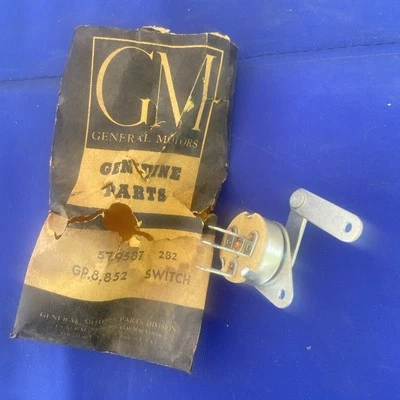 Interruptor de soplador de calefacción NOS 1961 1962 1963 Buick Special y Skylark Oldsmobile F85 Foto 1 de 4