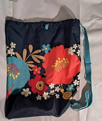 Vera Bradley Large Drawstring Laundry Bag with straps to carry  - Image 1 of 4