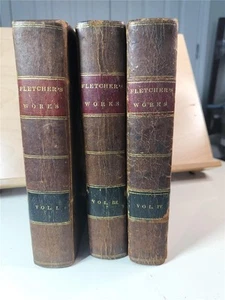 Fletcher's Works of the Rev John Fletcher 3 of 4 Volumes 1835 Edition Methodist - Picture 1 of 9