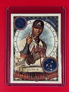 2019 Topps Allen & Ginter - Baseball Star Signs Ronald Acuña Jr. #BSS-1 - Picture 1 of 2