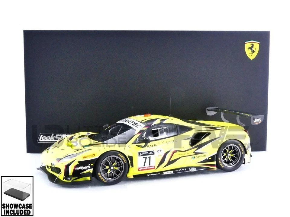 LOOKSMART 1/18 - FERRARI 488 GT3 - SPA 2022 LS18RC018 - Image 1 of 1