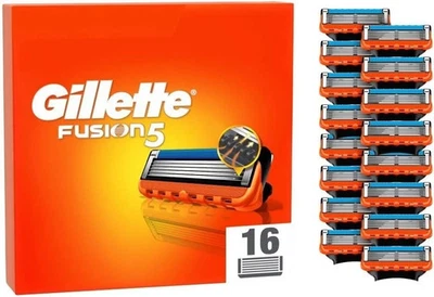 Gillette Fusion5 Razor Blades Men,Gillette Razors For Men,Pack of 16 Razor Blade