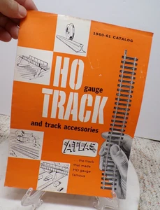 1960-61 Dealer Catalog-Prices Toy HO Model Train Gauge Track Accessories Atlas - Picture 1 of 3
