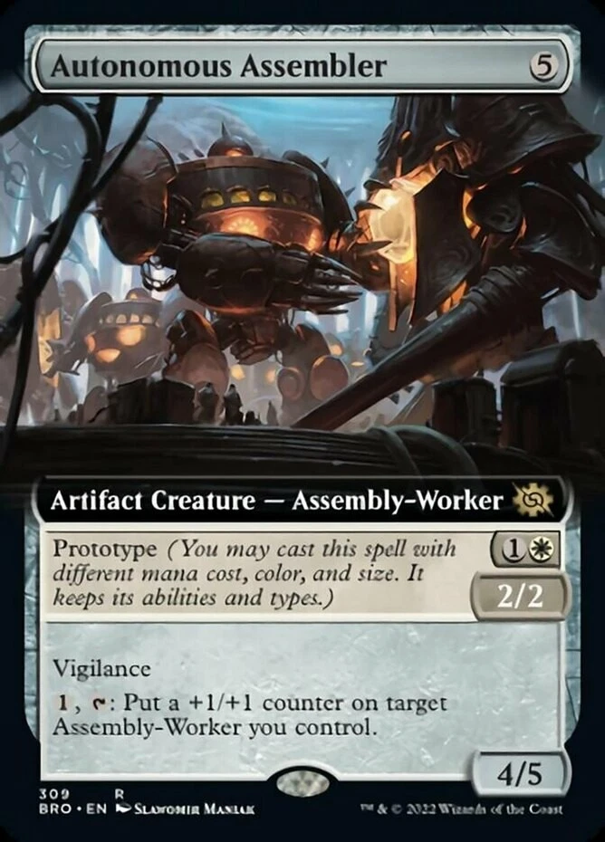 x1 Autonomous Assembler - Extended Art - The Brothers' War - NM - MTG - Image 1 of 1