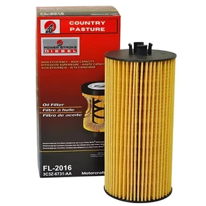 PowerStroke Oil Filter FL-2016 OEM For Ford 6.0L 6.4L Diesel NEW - Picture 1 of 3