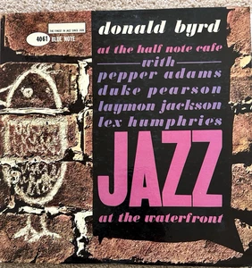 Donald Byrd - At The Half Note Cafe Vol. 1 LP - Blue Note Stereo DG RVG Ear W 63 - Picture 1 of 8