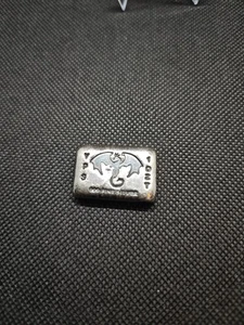 Barra de lingotes de plata fina DRAGON .999 vertida a mano de 1 oz de Yeager's 1 oz - Imagen 1 de 4
