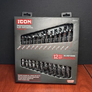 Icon WRFM-12 Metric Flex Head Wrenches 12 Piece Set (4274) New - Bild 1 von 6