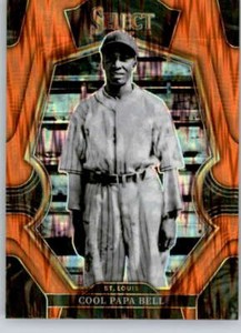 2023 Panini Select ORANGE FLASH PRIZMS Baseball Pick From List 001-150