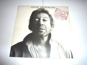  Serge Gainsbourg ‎– You're Under Arrest Vinyl 12" Maxi-Single France 1987 G+/G+