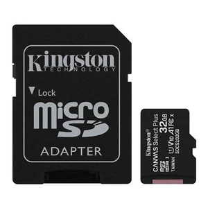 Kingston Canvas Select Plus 32GB UHS-I microSDHC Memory Card with SD Adapter - Picture 1 of 3