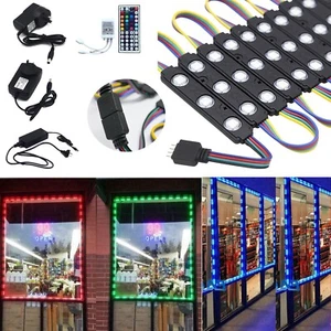 10-200ft RGB 5050 SMD LED Module Light For Storefront Window Letter Sign Lamp US - Picture 1 of 14