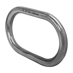 1/2'' 316 Stainless Steel Marine Master Link Welded Formed Boat WLL 1,900 Lbs - Picture 1 of 3