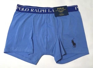 Polo Ralph Lauren Knit Boxer Brief Underwear Blue P998 Size M L XL NWT - Picture 1 of 2
