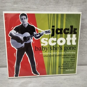 Baby She's Gone - Jack Scott 2 CD Set 2003 Sanctuary Records 50 Tracks Brand New - Picture 1 of 3