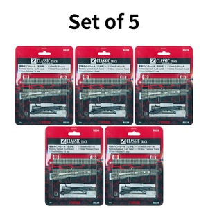 Rokuhan Z Scale R039 Left Turnout Track 110mm 5-Pack Model Train Railway Japan - Picture 1 of 2