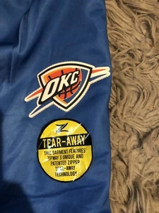 Brand New ZipWay OKC Thunder Tear Away Pants - Picture 1 of 11