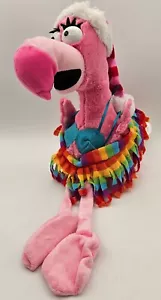 Gemmy animierter singender rosa Flamingo singt 5 Uhr irgendwo/Jingle Bells - Bild 1 von 10