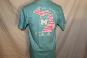 Michigan Wolverines Pocket T-Shirt Damen Größe M Home of the Wolverines  - Bild 1 von 2
