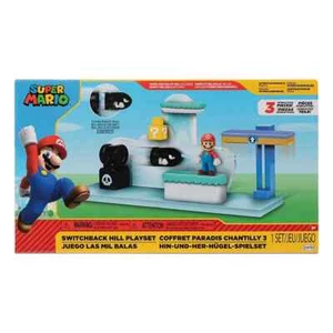 Super Mario Bros Switchback Hill Playset Toys Set Jakks - New - Picture 1 of 2