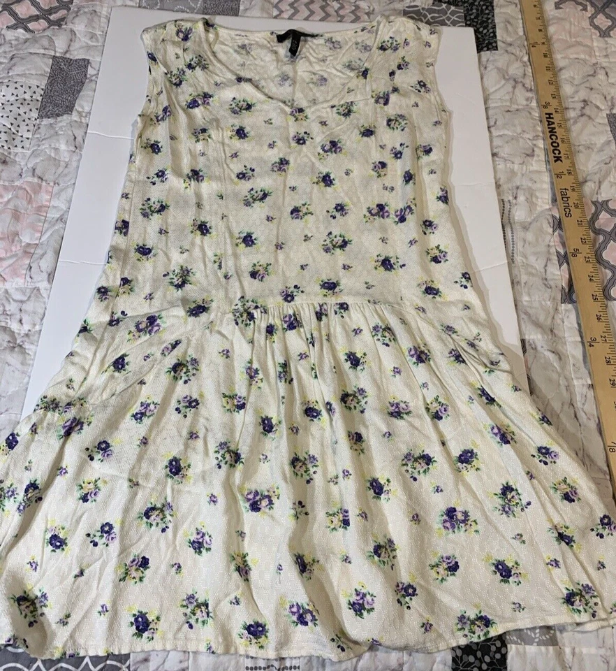 Mameluco Jessica Simpson MUJERES Coastline Floral TALLA XS cintura caída con bolsillos Foto 1 de 4