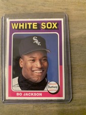 1991 Bo Jackson Topps Magazine 1975 Replica Rare HTF Topps #TM52