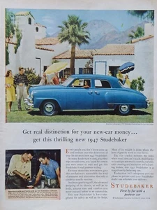 Anuncio impreso regal campeón Studebaker 1946 vintage. - Imagen 1 de 1