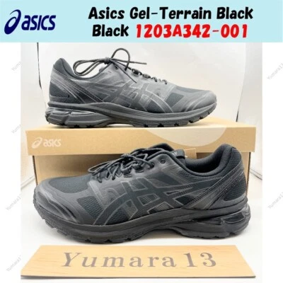 Asics Gel-Terrain Negro Negro 1203A342-001 Hombres Talla - Imagen 1 de 4